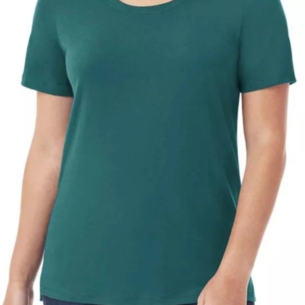 Member's Mark Essential Relaxed Fit Crewneck Short Sleeve Tee CABO BLUE small